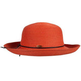 Anna - orange - travel hat