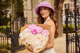 Casual comfort and elegant design. This Cloche hat ‘Zoey’ embraces our label. Why not wear a hat? Fashionable and empowering. Bronté is for you.
