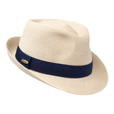 Bill | Trilby | Naturel Navy