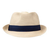 Bill | Trilby | Naturel Navy