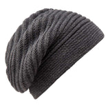 Faraone | Bronte - antracite - knitted beanie-beret 
