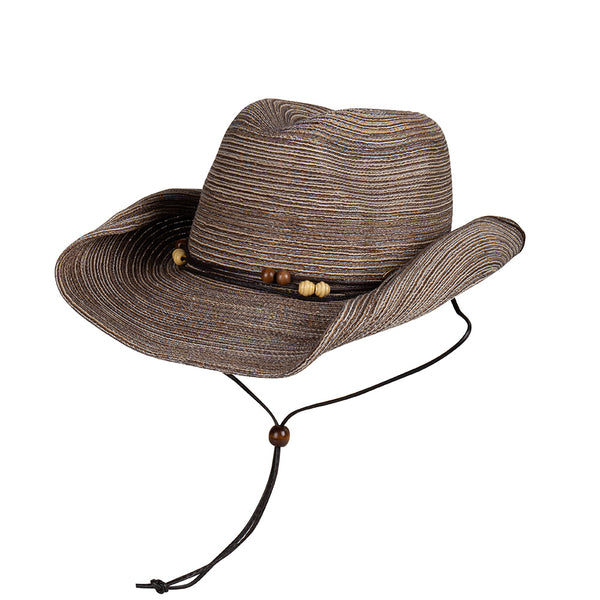 Brown taupe hat